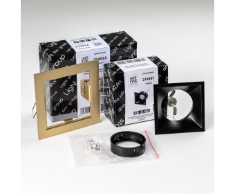 Комплект со светильником Domino Lightstar D51307BMOD