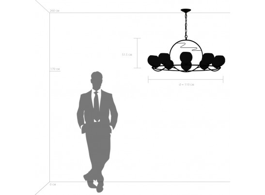 Люстра подвесная Enna Lightstar 762117 в Кургане