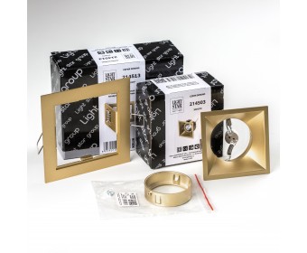 Комплект со светильником Domino Lightstar D51303GMOD