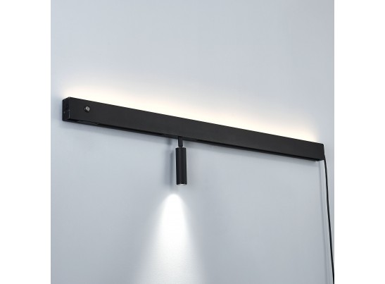 Светильник настенный 230В (1000мм) бэк-лайт 24В 5Вт+спот-лайт 24В 7Вт Fiume Spot Lightstar 810647 в Кургане