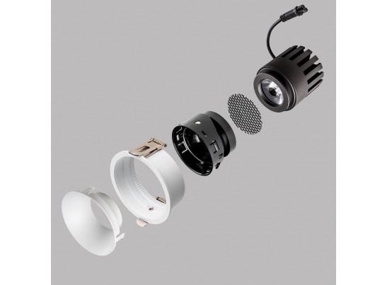 Модуль профессиональный светодиодный диммируемый 7W/12W 2700K в сборе с суппортом с углом наклона до 30° STELLA PRO Lightstar 075092 в Кургане