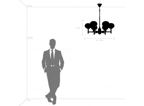 Люстра подвесная Fiamma Lightstar 730063 в Кургане