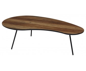 Стол журнальный WOOD61 #12 орех винтажный M-city