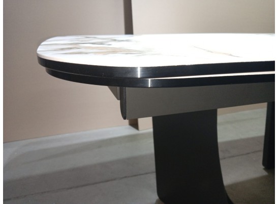 Стол BIRGER 200 KL-188 Контрастный мрамор, итальянская керамика, ®DISAUR в Кургане