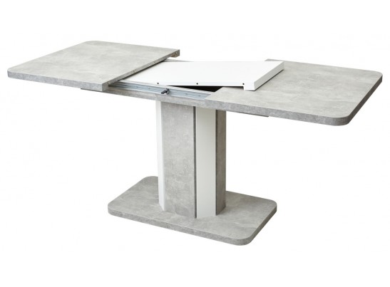 Стол STORK Бетон/ Белый 120 в Кургане