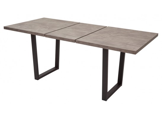 Стол ЛОФТ 138 Оникс/ Черный в Кургане