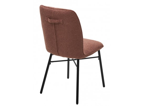 Стул COMO UF995-05 карамельный, букле / черный каркас / Товарный знак DISAUR в Кургане