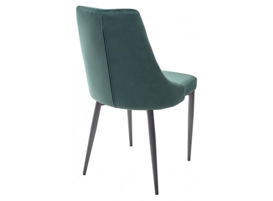 Стул NEPAL BLUVEL-78 GREEN/ серый каркас, велюр M-City в Кургане