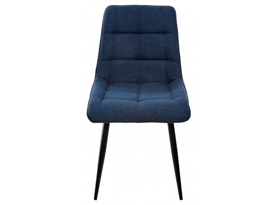 Стул CHIC TRF-06 полночный синий/ RU-03 синяя сталь/ черный каркас в Кургане