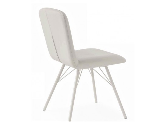 Стул EMMA CB/1662-SK mt.P94 Matt Optic white/ S92 Skuba Optic White в Кургане