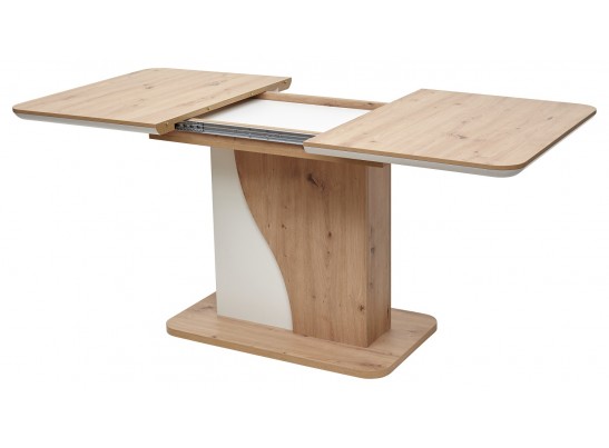 Стол SIRIUS 120 Дуб Артисан/ Белый в Кургане