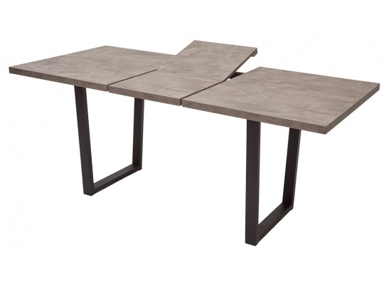 Стол ЛОФТ 138 Оникс/ Черный в Кургане