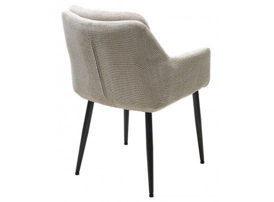 Стул DORE Garna-071 бежевый, ткань / черный каркас, ®DISAUR в Кургане