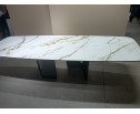 Стол BIRGER 200 KL-188 Контрастный мрамор, итальянская керамика, ®DISAUR в Кургане