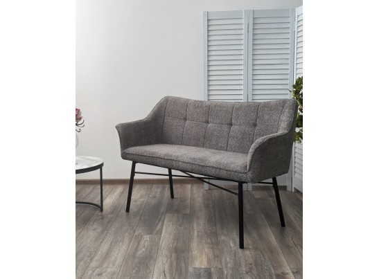 Скамья BERGAMO UF998-15 серый, букле / Товарный знак DISAUR в Кургане