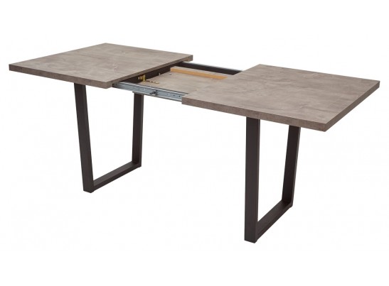 Стол ЛОФТ 138 Оникс/ Черный в Кургане