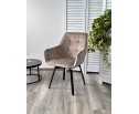Стул MAVERICK 360 град. поворот. BLUVEL-40 BEIGE/ черный каркас, в Кургане