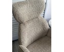 Стул VARDY 360 град.поворот. бежевый букле XD841-06 / Серый, ®DISAUR в Кургане