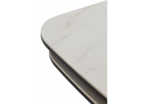 Стол PALACIO 180 KL-188 Контрастный мрамор матовый, итальянская керамика/ Шампань, ®DISAUR в Кургане