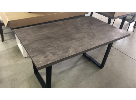 Стол ЛОФТ 138 Оникс/ Черный в Кургане