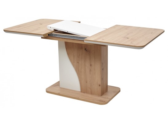 Стол SIRIUS 120 Дуб Артисан/ Белый в Кургане