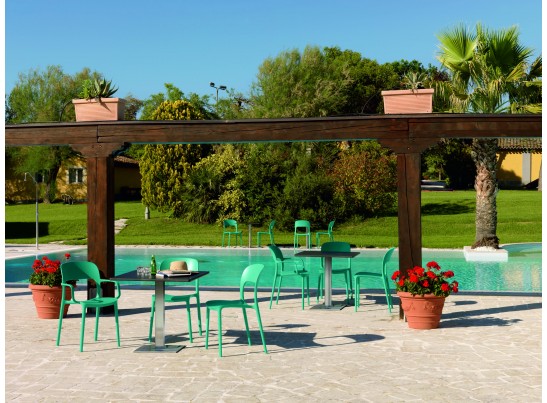 Стул GIPSY 40.09 (Z025 полипропилен в цвете турчезе) в Кургане