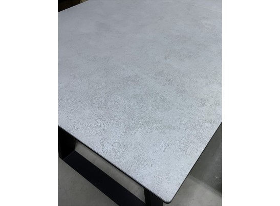 Стол Франк 180 Серый, керамика / черный каркас в Кургане