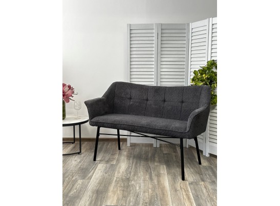 Скамья BERGAMO UF998-16 темно-серый, букле / Товарный знак DISAUR в Кургане