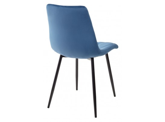 Стул NAPOLI UF910-18 NAVY BLUE, велюр в Кургане