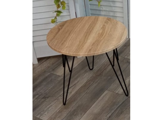 Журнальный столик ОСТИН Дуб сонома / черный каркас в Кургане