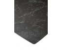 Стол ACUTO2 170 BLACK MARBLE Черный мрамор матовый, керамика/ черный каркас NEW! в Кургане