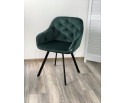 Стул GALE 360 град. поворот. BLUVEL-78 GREEN, велюр/ черный каркас, в Кургане