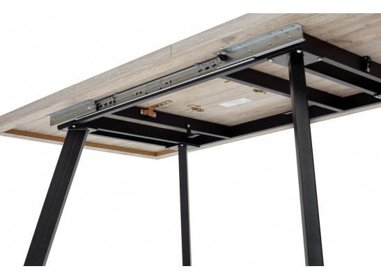 Стол BRICK M 140 Дуб Анкона/ Черный в Кургане