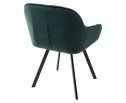 Стул GALE 360 град. поворот. BLUVEL-78 GREEN, велюр/ черный каркас, в Кургане