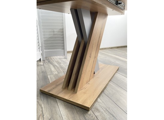 Стол EXEL 140 Дуб Вотан/ Алюминий в Кургане