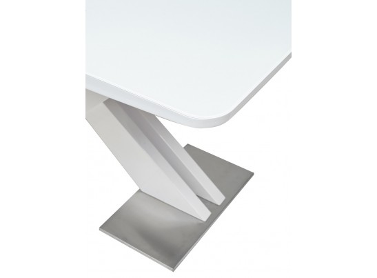 Стол CONTI 140 WHITE GLASS белый глянец в Кургане