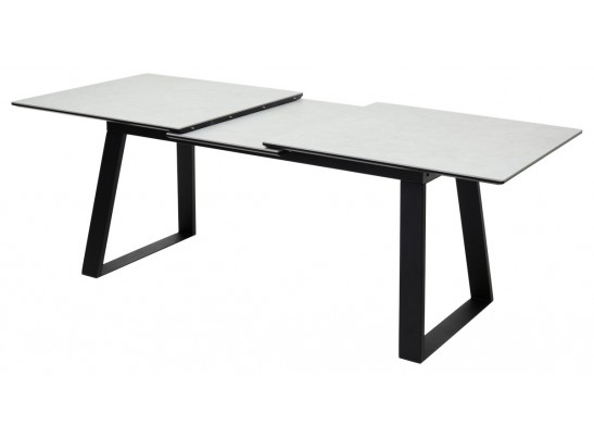 Стол Франк 180 Серый, керамика / черный каркас в Кургане