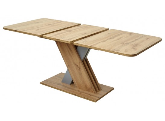 Стол EXEL 140 Дуб Вотан/ Алюминий в Кургане