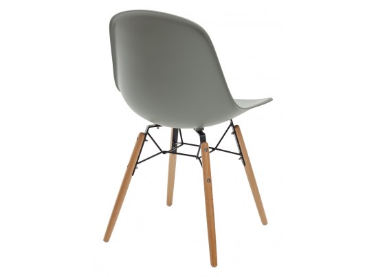 Стул BONNIE 292-DPP серый с деревянными ножками в Кургане