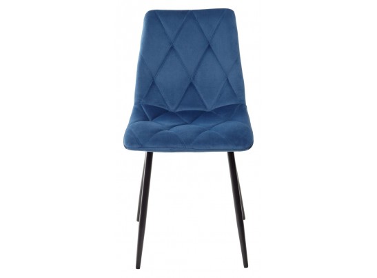 Стул NAPOLI UF910-18 NAVY BLUE, велюр в Кургане