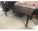 Стол CORNER 120 MATT GOLDEN BLACK SINTERED STONE / BLACK в Кургане