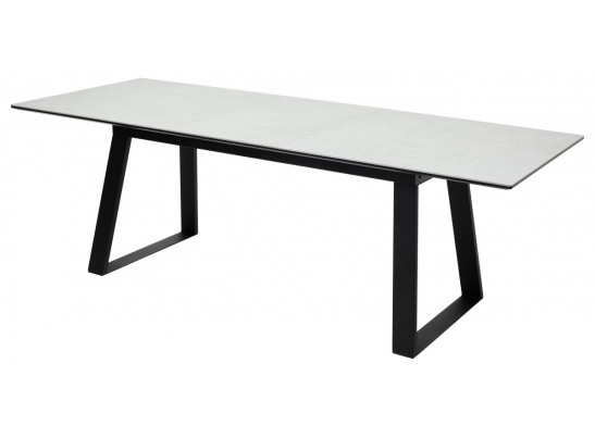 Стол Франк 180 Серый, керамика / черный каркас в Кургане