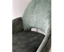 Стул BERRIES 360 град., Зеленый Loris-39, велюр/темно-зеленый 7525-156, велюр/ черный каркас, DISAUR в Кургане