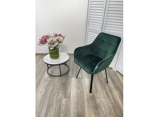 Стул MAVERICK 360 град. поворот. BLUVEL-78 GREEN/ черный каркас, в Кургане