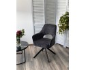 Стул GUARA 180 град. поворот. цвет серый RAVEN 18 / черный каркас, ®DISAUR в Кургане