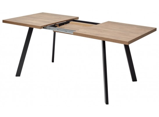 Стол BRICK M 140 Дуб Канзас/ Черный в Кургане
