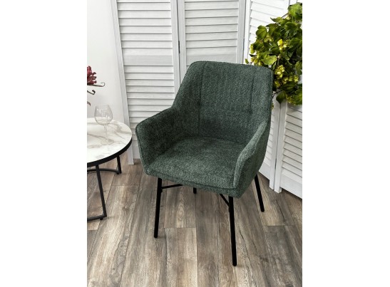 Стул AGIRA UF998-11 малахит, букле / черн. каркас / Товарный знак DISAUR в Кургане