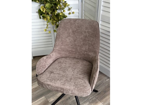 Стул ЛУИДЖИ ДАНС 180 град. поворотный, NORDIC 85 Серый / Черный каркас, в Кургане