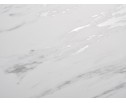 Стол BELLUNO 160 MARBLES KL-99 Белый мрамор матовый, итальянская керамика/ белый каркас, ®DISAUR в Кургане