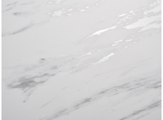 Стол BELLUNO 160 MARBLES KL-99 Белый мрамор матовый, итальянская керамика/ белый каркас, ®DISAUR в Кургане